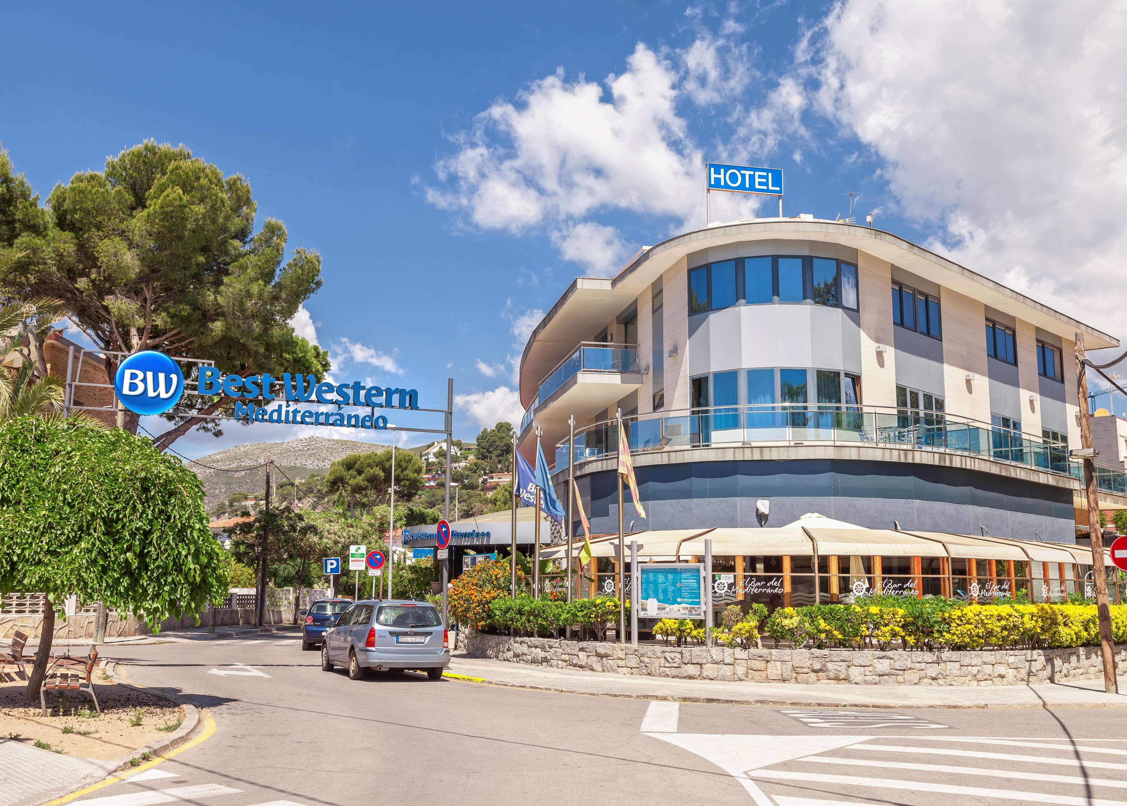 Best Western Hotel Mediterraneo Castelldefels Eksteriør billede
